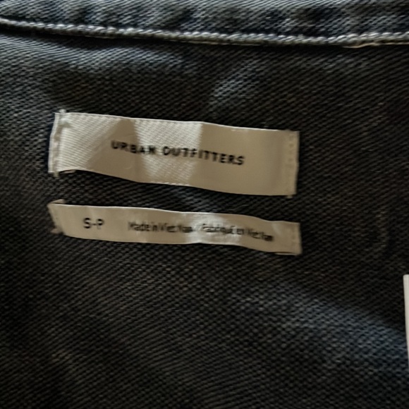 OVERSIZED DENIM JACKET URBAN OUTFITTERS MINER DENIM JACKET - Picture 6 of 8